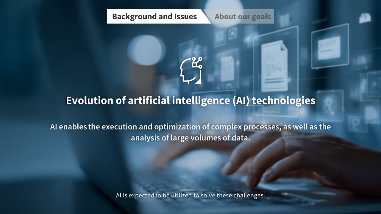 Evolution of artificial intelligence (AI) technologies