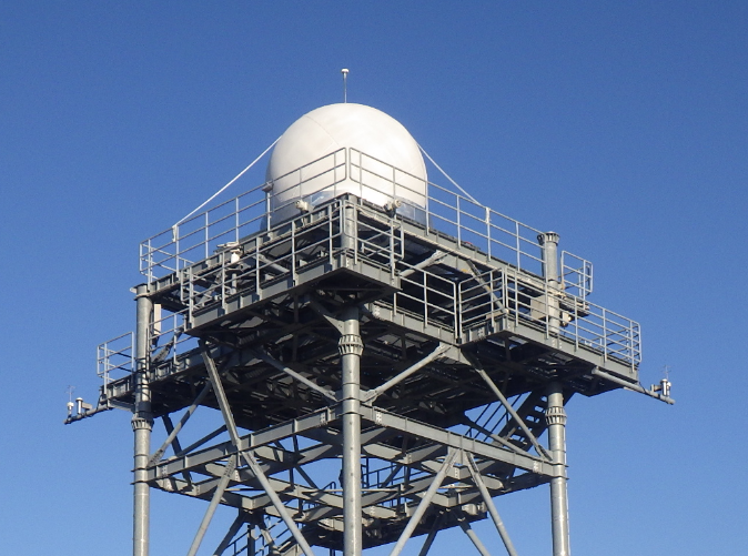 MP-PAWR radome installed in Saitama University