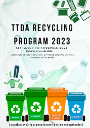 Recycling activity poster
