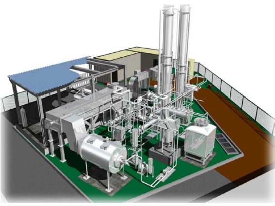 image: Chemical recycling equipment (Styrene monomer reduction system) that helps solve the problem of waste plastics 2
