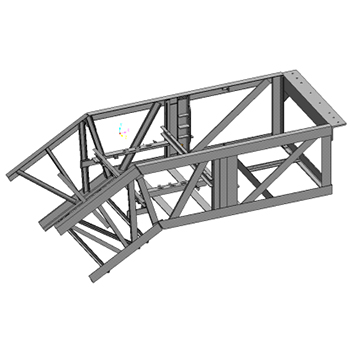 Escalator truss
