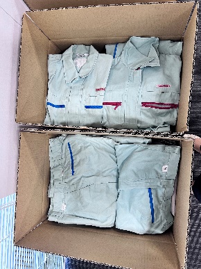 Packed into cardboard boxes and shipped