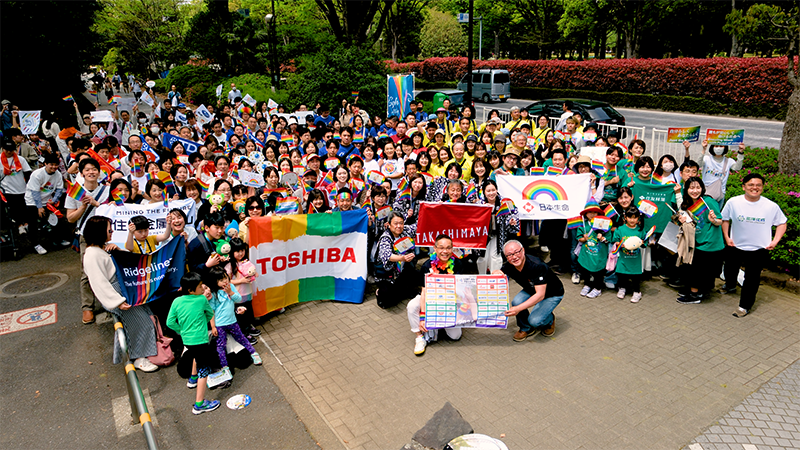 Tokyo Rainbow Pride 2024 participants image2