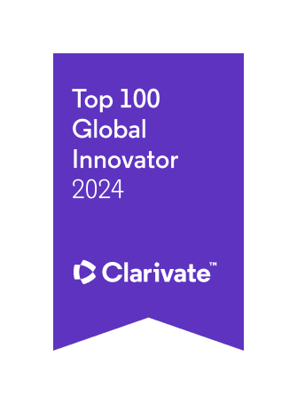 Selected for Clarivate Top 100 Global Innovators™ 2024
