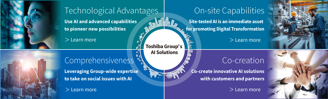 Toshiba Group’s AI Solutions