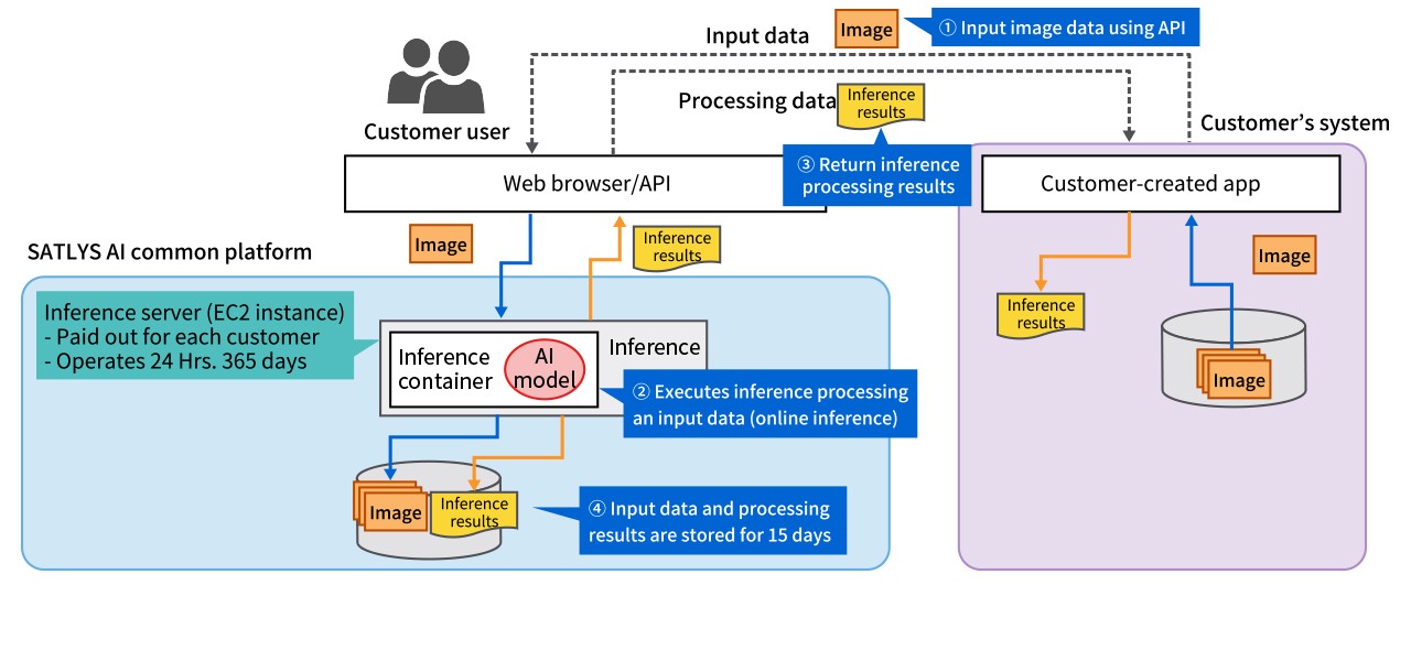 image: SATLYS AI model provision service