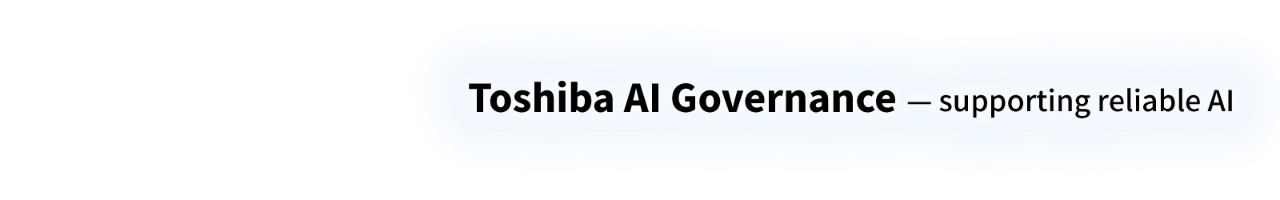 Toshiba AI Governance
