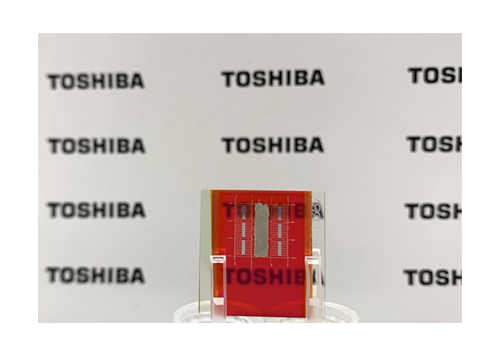 Figure 1: Toshiba’s transparent Cu2O solar cell
